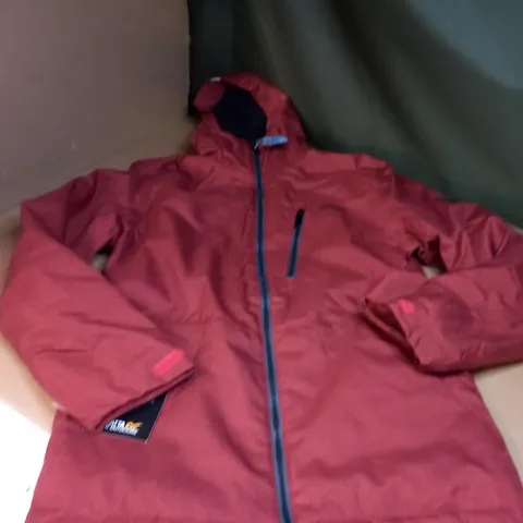 REGATTA HOODED RED JACKET - SIZE S