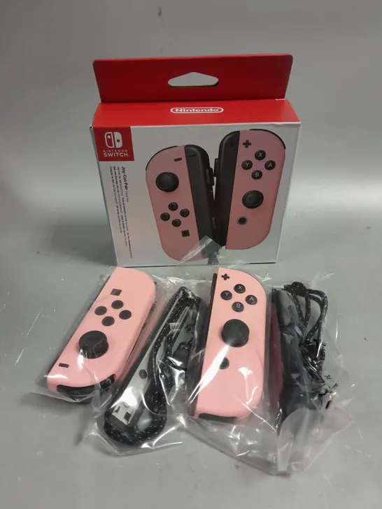 BOXED NINTENDO JOY-CON PAIR - PASTEL PINK 