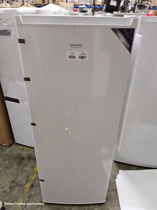 ENGLISH ELECTRIC TALL FREEZER WHITE EEF170H