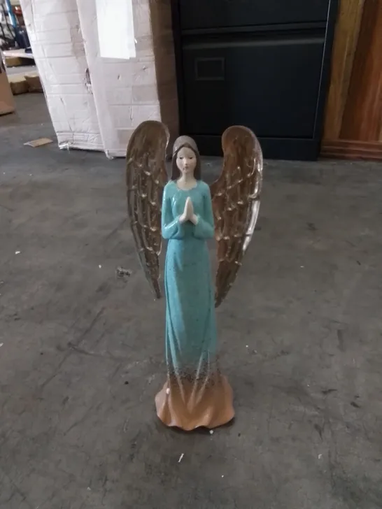 BOXED DECORATIVE ANGEL - BLUE