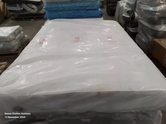 QUALITY BAGGED HOTEL QUALITY OPEN COIL 10" THICK TUFFTED DOUBLE MATTRESS 