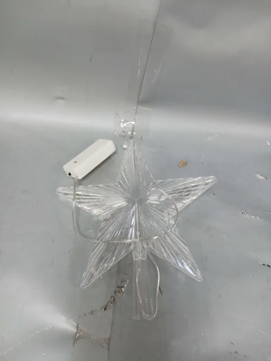 COLOUR CHANGING TREE TOPPER STAR