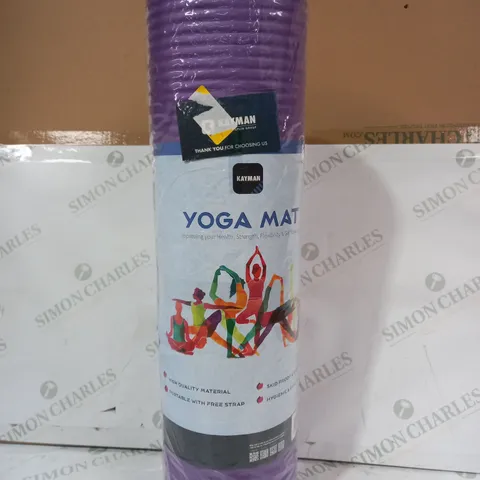 KAYMAN YOGA MAT IN PURPLE