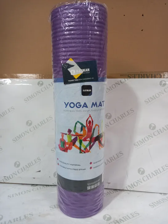 KAYMAN YOGA MAT IN PURPLE