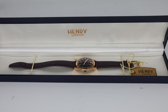 BRAND NEW BOXED HENRY LONDON HL30-US-0076 HAMPSTEAD WATCH RRP £115