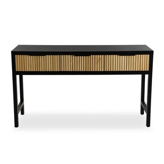 BOXED CHARL 135CM CONSOLE TABLE (1 BOX)