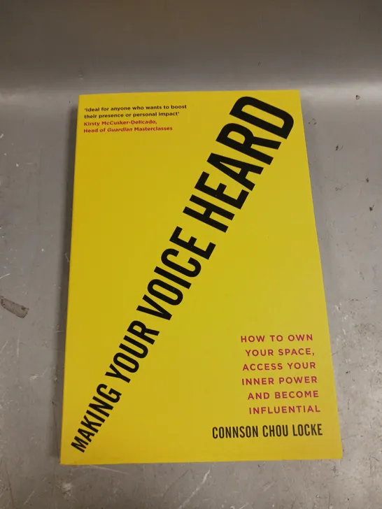 MAKING YOUR VOICE HEARD EDUCATIONAL BOOK 