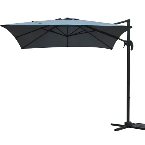 BOXED IRIS 2.5M SQUARE CANTILEVER PARASOL