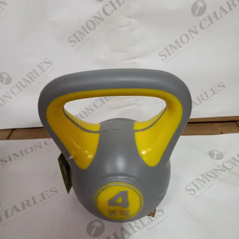 UF EQUIPMENT 4KG VINYL KETTLE BELL 