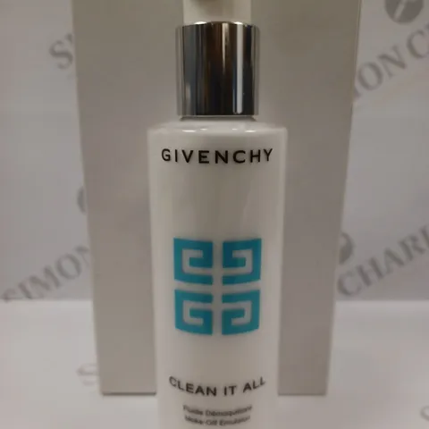 LOT OF 2 X 200ML GIVENCHY CLEAN IT ALL MAKE-OFF EMULSION 