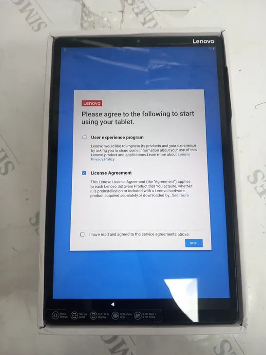 BOXED LENOVO TB-X606F TABLET