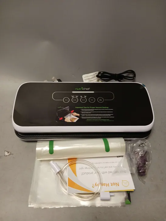 BOXED NUTRICHEF AUTOMATIC FOOD VACUUM SEALER