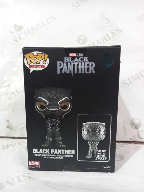 FUNKO POP DIE-CAST MARVEL BLACK PANTHER 06 - BLACK PANTHER DIE-CAST COLLECTIBLE