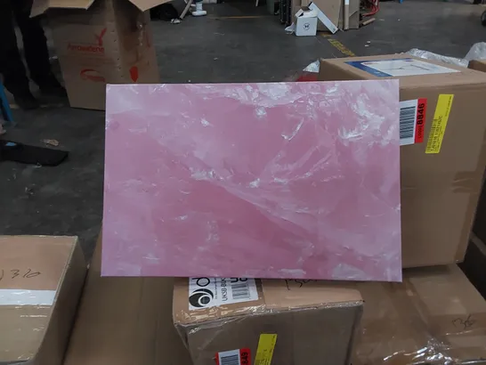 ROSE QUARTZ SURFACE - WRAPPED CANVAS 