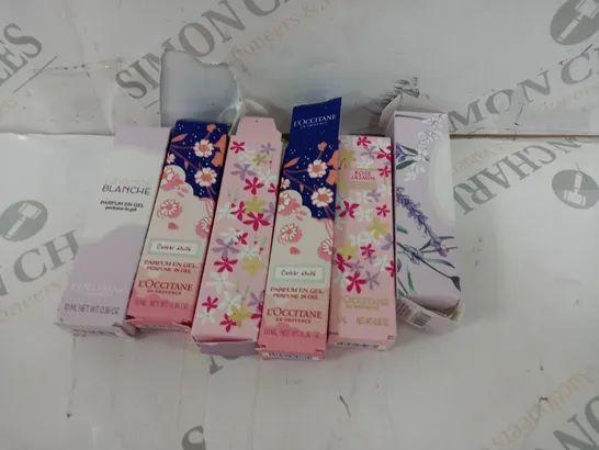 LOCCITANE 6 PIECE HAND GEL SET