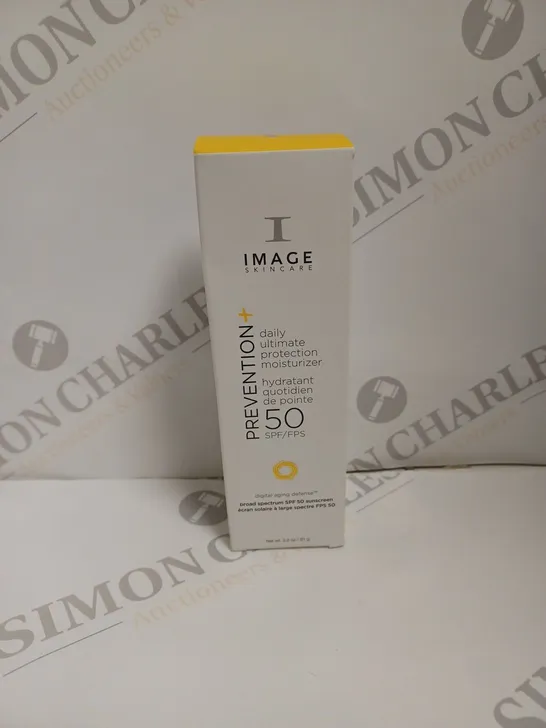 BOXED IMAGE SKINCARE PREVENTION+ DAILY ULTIMATE PROTECTION MOISTURISER SPF50