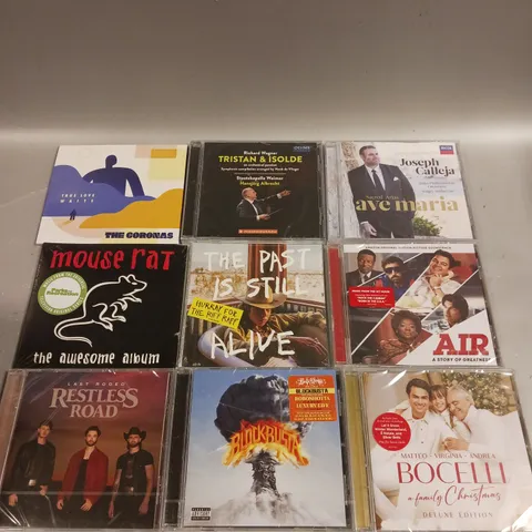 APPROXIMATELY 30 ASSORTED CD ALBUMS TO INCLUDE AIR, BOCELLI, THE CORONAS ETC 
