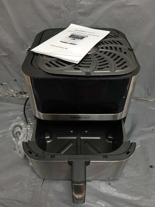 BOXED HOMESMART DIGITAL DISPLAY AIR FRYER 8L