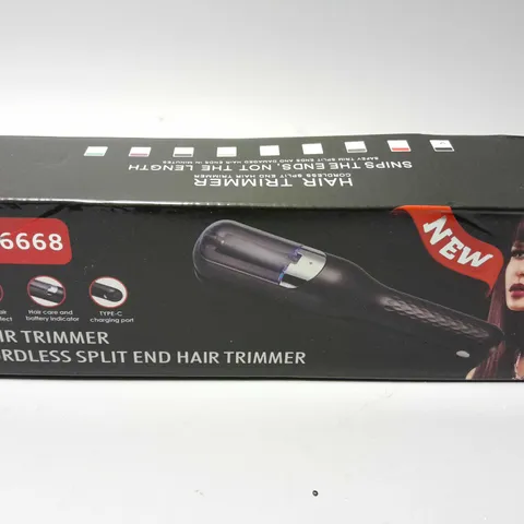 BOXED RH-6668 CORDLESS SPLIT END TRIMMER