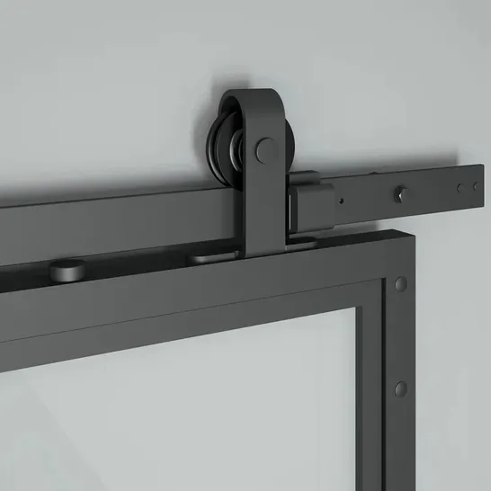 BOXED BAARDE SLIDING DOOR HANGER FRAME