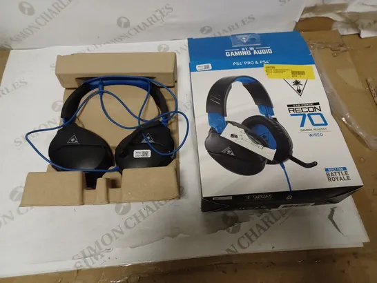 TURTLE BEACH RECON 70 PS5 & PS4 HEADSET