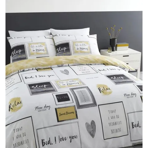 SLEEP DREAMS DUVET COVER SIZE 230 X 220CM