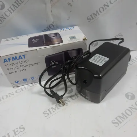 BOXED AFMAT PS13 HEAVY DUTY PENCIL SHARPENER 