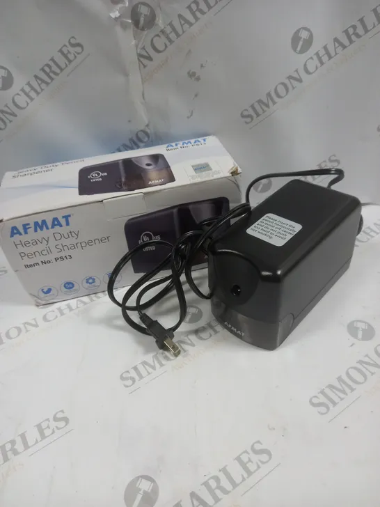 BOXED AFMAT PS13 HEAVY DUTY PENCIL SHARPENER 