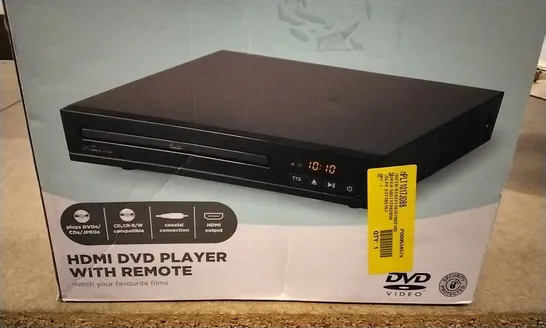 HDMI DVD PLAYER WITH REMOTE