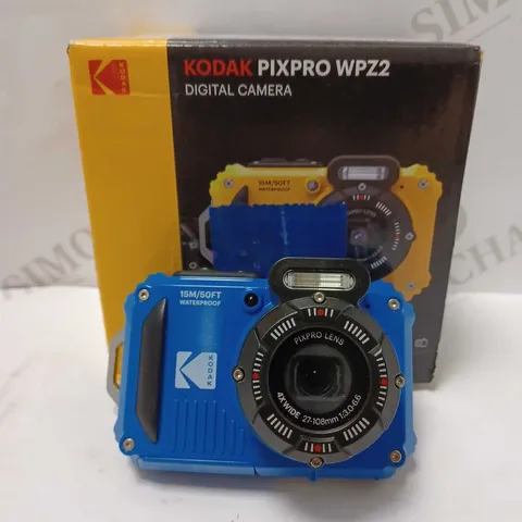 KODAK PIXPRO WPZ2 16MP 4X ZOOM TOUGH COMPACT CAMERA