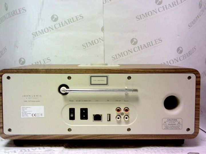Lot 2577 JOHN LEWIS CELLO HI FI MUSIC SYSTEM RADIO