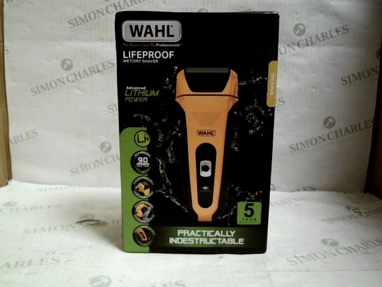WAHL LIFEPROOF WET/DRY SHAVER