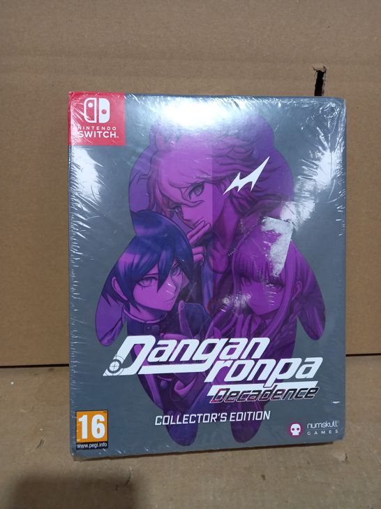 SEALED DANGAN RONPA DECADENCE COLLECTOR'S EDITION FOR NINTENDO SWITCH 