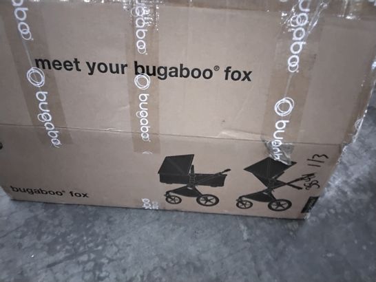 BUGABOO FOX 1 PUSHCHAIR TRAVEL SYSTEM BUNDLE BLACK/GREY (4 BOXES)