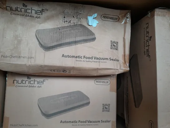 BOX OF APPROXIMATELY 8 NUTRICHEF AUTOMATIC FOOD VACUUM SEALERS - COLLECTION ONLY