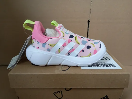 BOXED GIRLS MONOFIT TRAINERS IN LIGHT PINK - KIDS SIZE 6