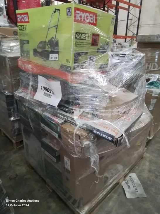 PALLET OF APPROXIMATELY 20 UNPROCESSED RAW RETURN HOUSEHOLD AND ELECTRICAL GOODS TO INCLUDE;