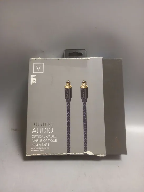 BOXED AUSTERE AUDIO OPTICAL CABLE 2M