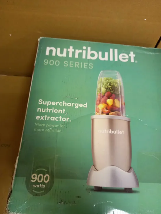 NUTRIBULLET NBLP9 900W BLENDER CHAMPAGNE MULTI-FUNCTION COLD BEVERAGE SMOOTHIE MAKER