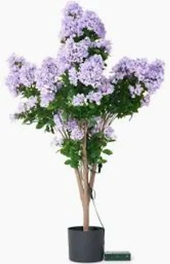 BOXED GARDEN REFLECTIONS PRE LIT FAUX CREPE MYRTLE TREE - COLLECTION ONLY