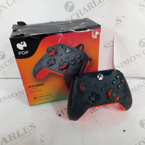 BOXED PDP ATOMIC CARBON WIRED CONTROLLER 