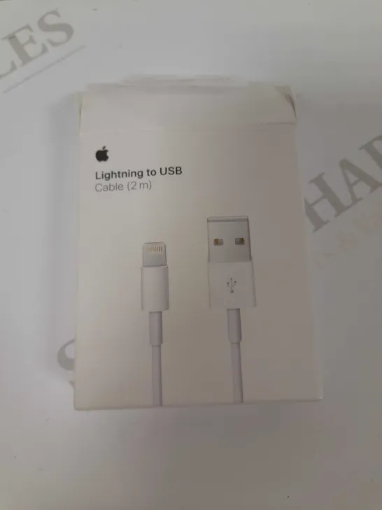 4 ASSORTED APPLE LIGHTNING TO USB CABLES