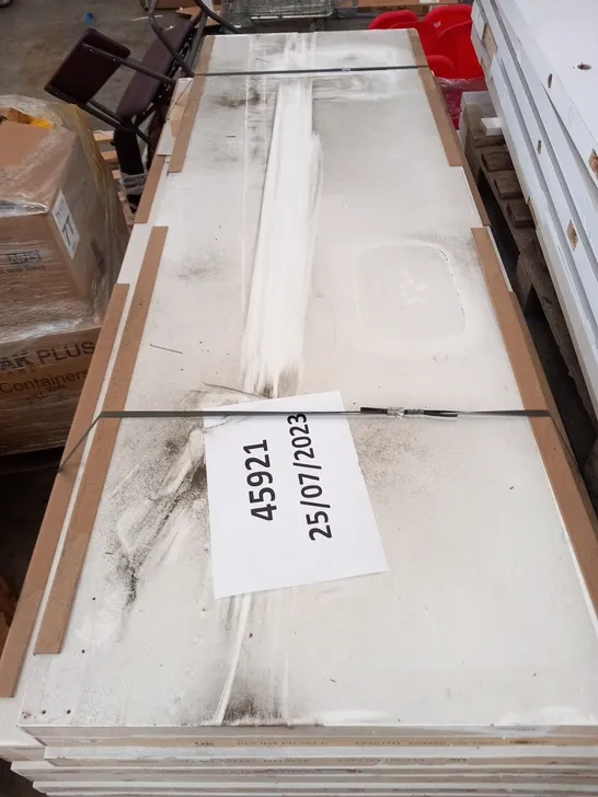 PALLET OF APPROXIMATELY 18 ASSORTED CERTIFIED FIRE DOORS