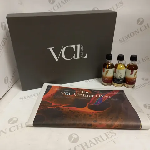 VCL VINTNERS TRIPLE WHISKY INVESTMENT SET (3 X 50ML)