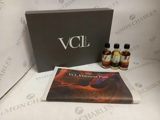 VCL VINTNERS TRIPLE WHISKY INVESTMENT SET (3 X 50ML)