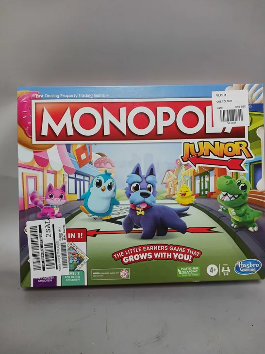 BOXED MONOPOLY JUNIOR RRP £19.99