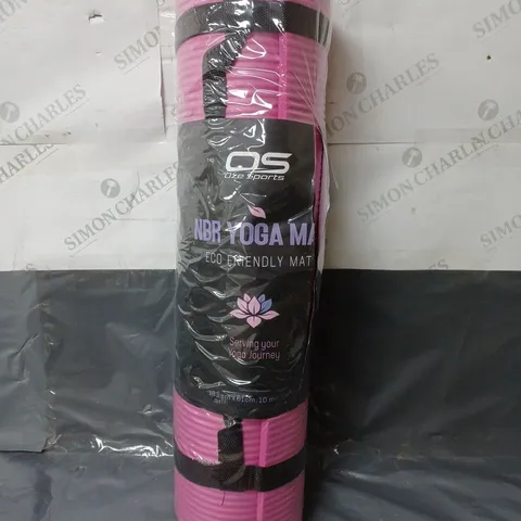 OZE SPORTS NBR YOGA MAT DARK PINK