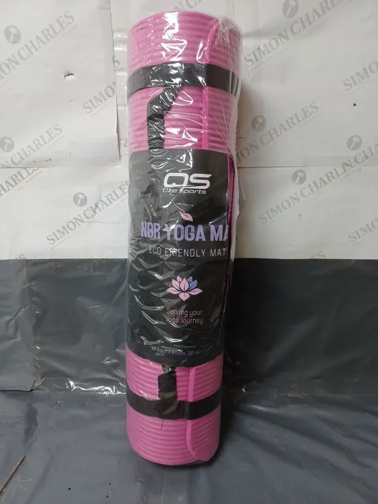 OZE SPORTS NBR YOGA MAT DARK PINK