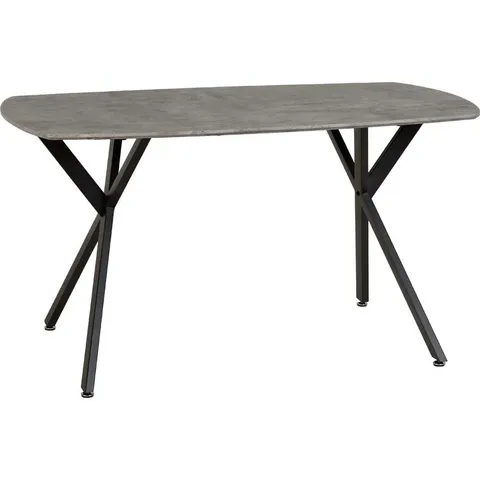 BOXED ALAYNA ATHENS RECTANGULAR DINING TABLE - COLOUR: CONCRETE EFFECT (1 BOX)