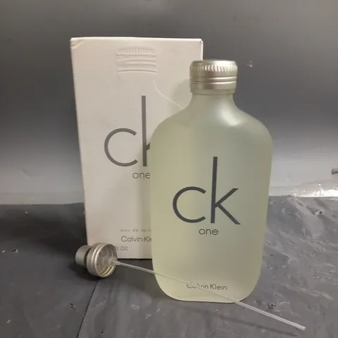 BOXED CALVIN KLEIN ONE EAU DE TOILETTE 200ML